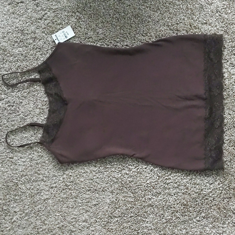 Express Brown Lace Camisole